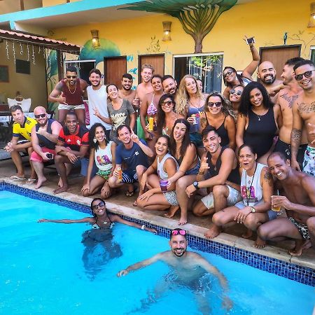 Farofa Loca Hostel Morro de Sao Paulo Bagian luar foto