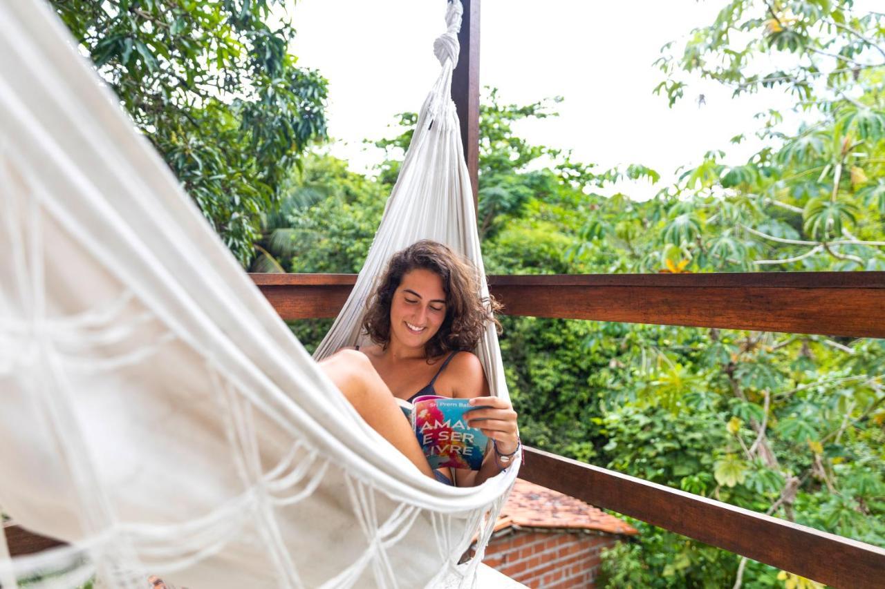 Farofa Loca Hostel Morro de Sao Paulo Bagian luar foto