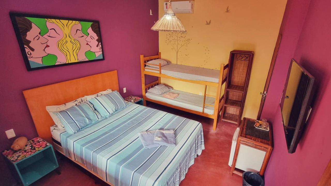 Farofa Loca Hostel Morro de Sao Paulo Bagian luar foto