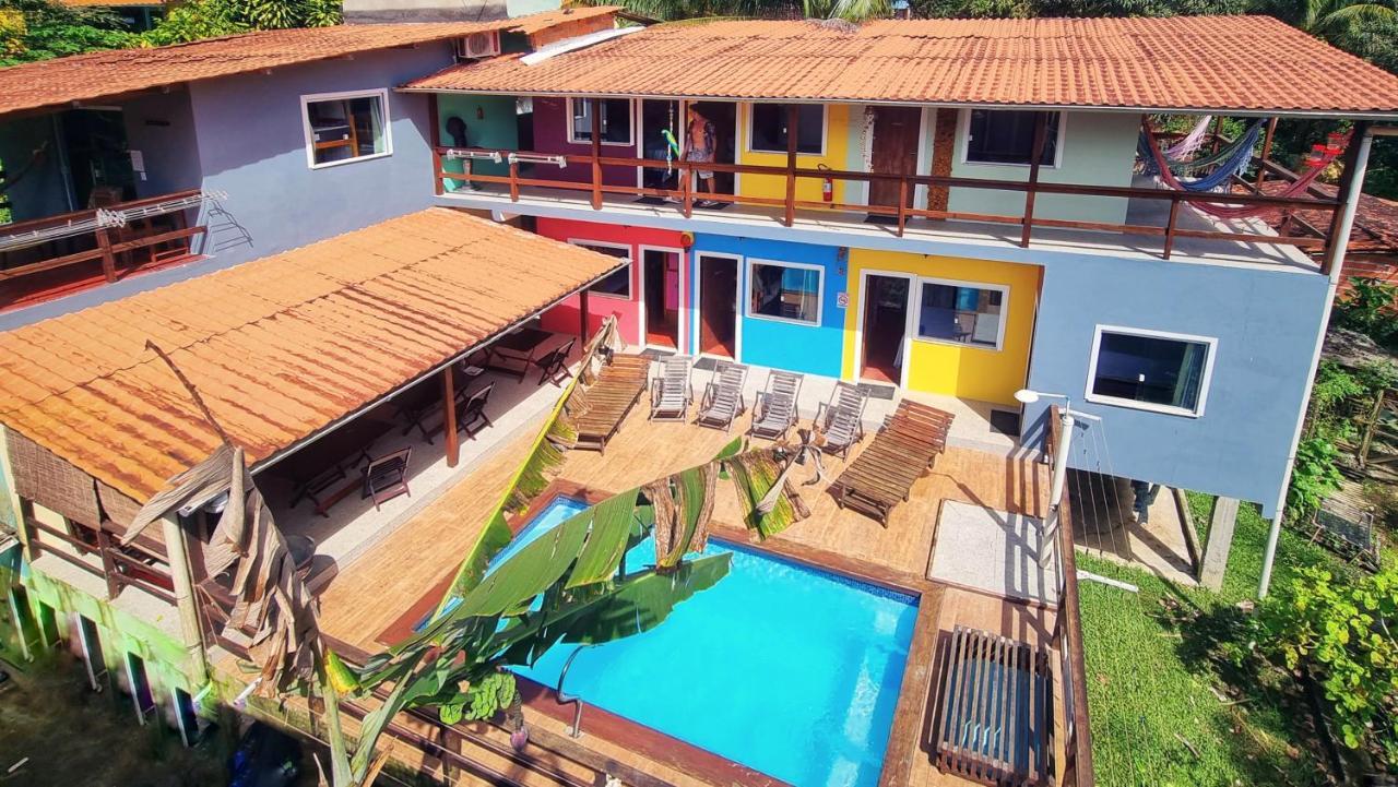 Farofa Loca Hostel Morro de Sao Paulo Bagian luar foto