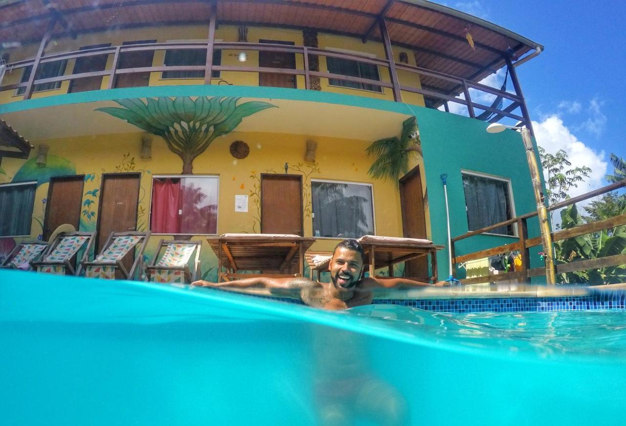 Farofa Loca Hostel Morro de Sao Paulo Bagian luar foto