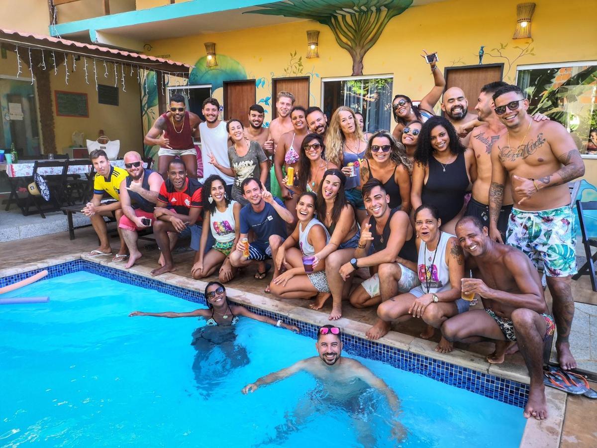 Farofa Loca Hostel Morro de Sao Paulo Bagian luar foto