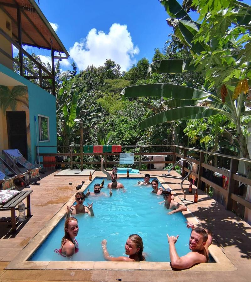 Farofa Loca Hostel Morro de Sao Paulo Bagian luar foto