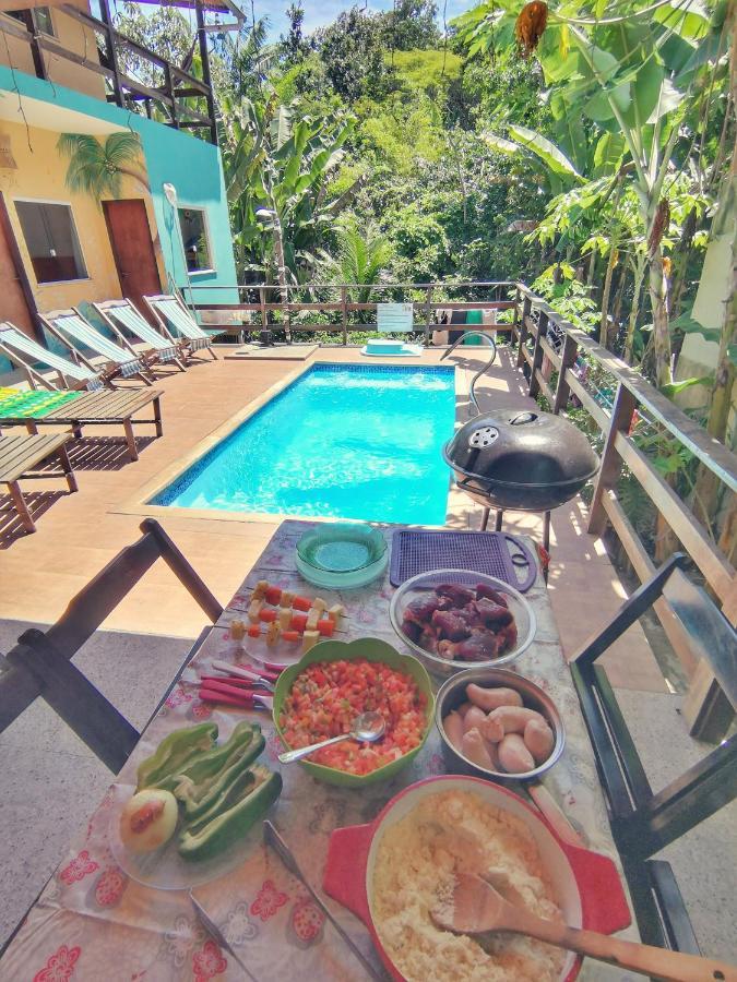 Farofa Loca Hostel Morro de Sao Paulo Bagian luar foto